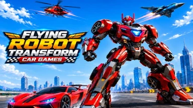 flying-robot-transform-car-game